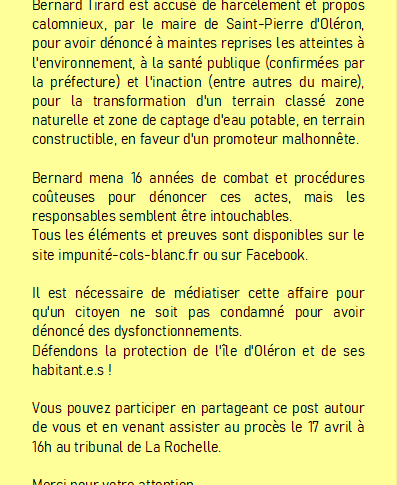 Procès du 17 Avril 2025